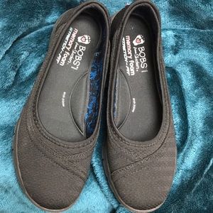 BOBs by Sketchers Memory Foam Ballet Flats